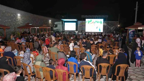 Isparta'da Çocuklar İçin Sinema Etkinliği