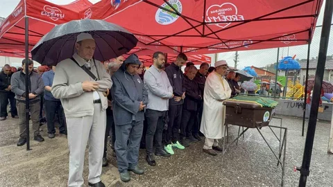 Zonguldak'ta Denizci Kadir Kamilçelebi Uğurlandı