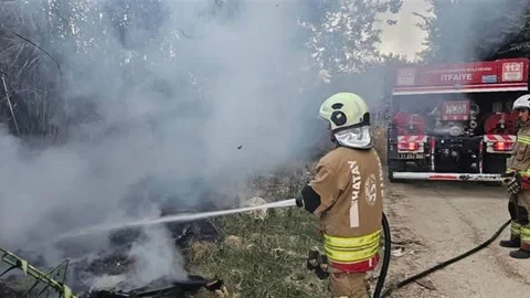 Defne'de Sazlık Yangını Kontrol Altına Alındı