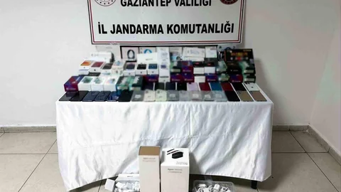 Gaziantep'te Kaçak Malzeme Operasyonu