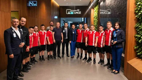 Down Futsal Takımı ABD'ye Uçtu