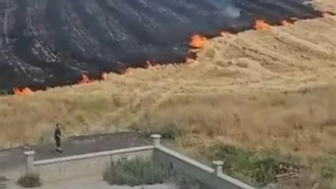 Elazığ'da 19 Farklı Yangın Söndürüldü