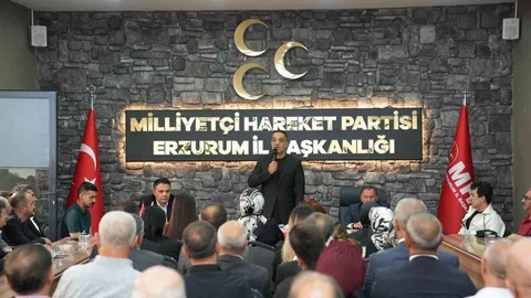 MHP Erzurum'da İl Kongresi Hazırlıkları Başladı
