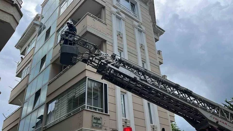 Alanya'da Yangın Paniği
