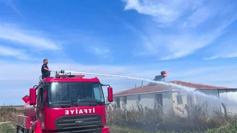 Kırklareli Babaeski'de Yangın Kontrol Altına Alındı