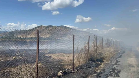İzmir'de Yangın Paniği Yaşandı