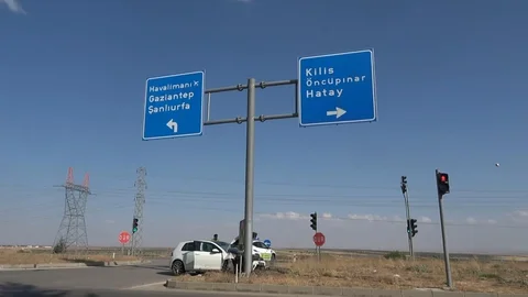 Kilis'te Trafik Kazası Meydana Geldi