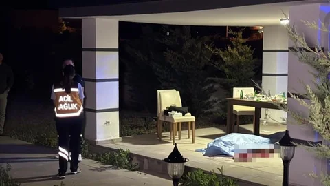 Aksaray'da Villa Bahçesinde Cinayet