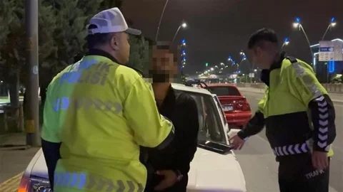 Kayseri'de Alkollü Sürücü Yalan Söyledi