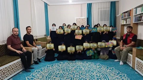 Emirdağ'da Ebru ve Kaligrafi Etkinliği