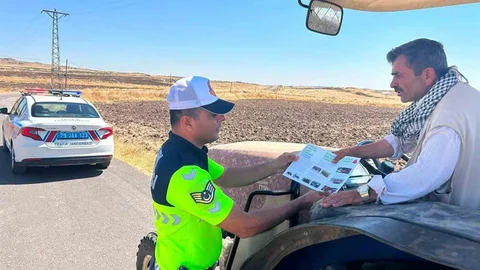 Kilis'te Traktör Denetimleri Yapıldı