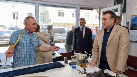 Bilecik'te Vali Sözer Esnafla Buluştu