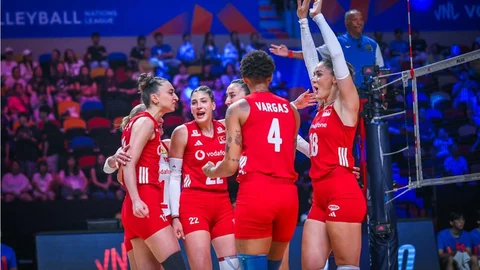 A Milli Kadın Voleybol Takımı Şampiyonluk Yaşadı