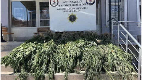 Samsun'da Uyuşturucu Operasyonu