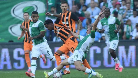 Bursaspor Shakhtar Donetsk ile Berabere Kaldı