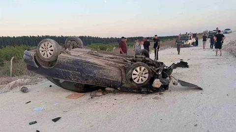 Mersin'de Trafik Kazası: 1 Ölü, 1 Yaralı