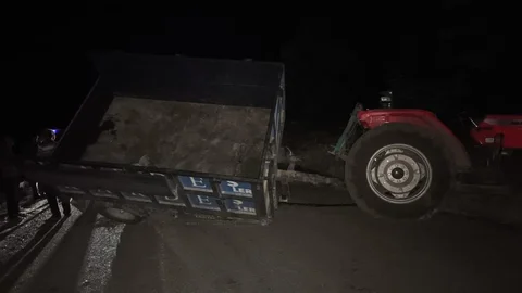 Elazığ'da Traktör-Otomobil Çarpışması