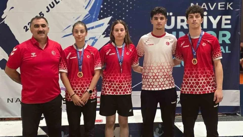 Erzincanlı Badmintoncular Uluslararası Turnuvada Başarı Sağladı
