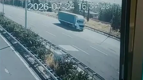 Şanlıurfa'da Ters Yolda Giden Tır Sürücüsüne Cezası Kesildi