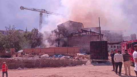 Malatya'da Ev Yangını Çıktı