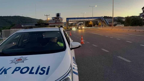 Düzce'de 165 Araç Men Edildi