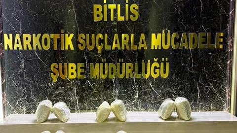 Bitlis'te Uyuşturucu Operasyonu Yapıldı