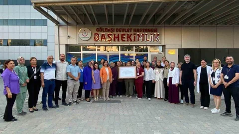 Gölbaşı Devlet Hastanesi "Anne Dostu" Unvanı Aldı