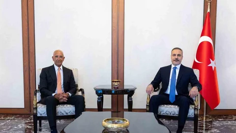 Hakan Fidan, Tom Barrack ile Görüştü
