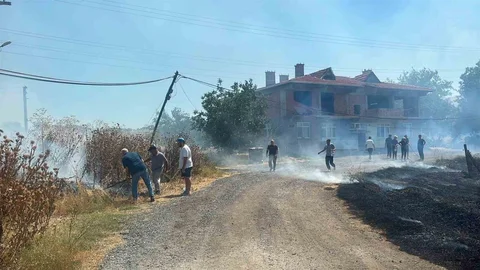 Kırklareli Lüleburgaz’da Yangın Kontrol Altına Alındı