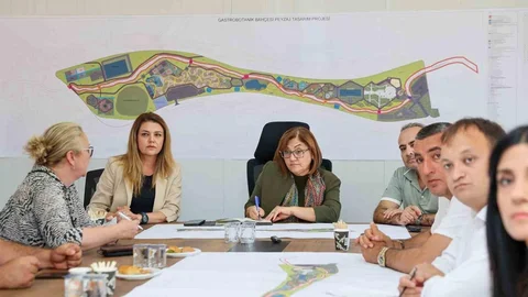 Gaziantep'te Gastrobotanik Parkı İnşaatı Başladı