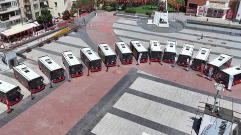 Manisa'ya Yeni Otobüsler Katıldı