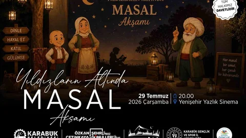 Karabük'te Masal Akşamı Etkinliği