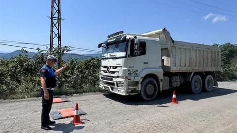 Ordu'da Ağır Araç Denetimi Gerçekleşti