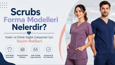 Scrubs Forma Modelleri Nelerdir? Kadın ve Erkek Sağlık Çalışanları İçin Seçim Rehberi
