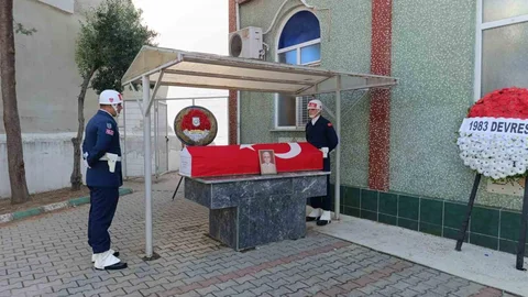 Emekli Binbaşı Özcan Yıldız'a Veda Töreni