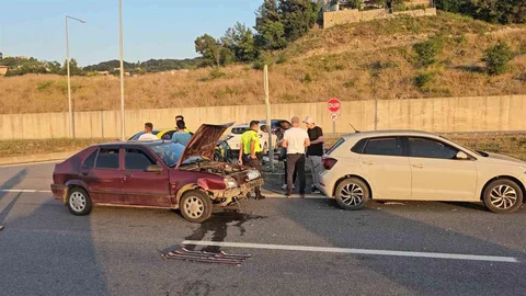 Zonguldak'ta Trafik Kazası Sonucu 1 Yaralı