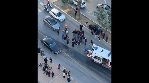 Mersin Yenişehir'de Yayaya Araç Çarptı