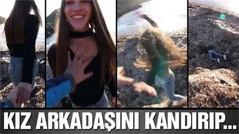 Kız arkadaşını uçurumdan aşağı attı