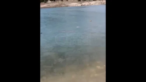 Mersin'de Demirışık Göleti Eksi Derecelerde Dondu