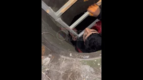 Gece Yarısı Keçi Kurtarma Operasyonu Mersin'de Gerçekleşti