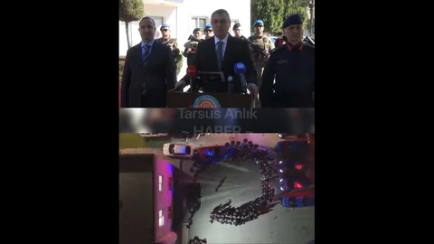 Mersin Tarsus’ta Uyuşturucu Operasyonu: 43 Adrese Baskın Yapıldı