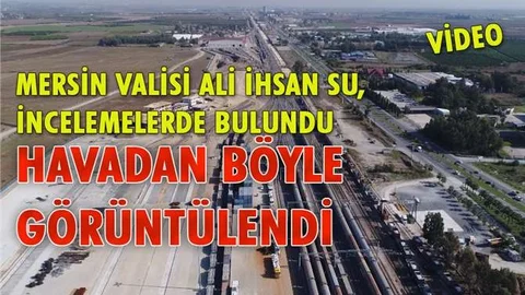 Yenice Lojistik Köyü İncelemeleri, Mersin Valisi Yenice'de