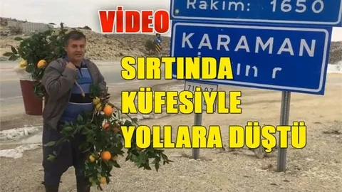 Mersinli Çiftçi Ferhat Sayman Meyve ve Sebze Üreticileri İçin Yollarda