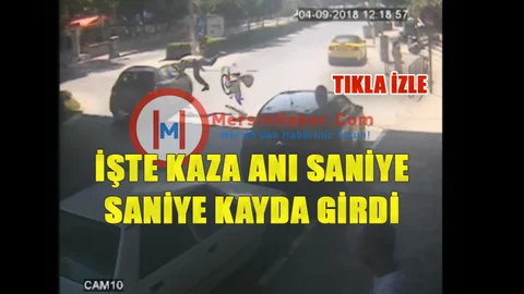 Mersin Tarsus'ta Yaşlı Adamın Öldüğü Kazanın Görüntüleri