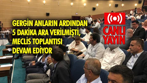 Mersin Büyükşehir Belediye Meclisi 5 Dakikalık Aradan Sonra Devam Ediyor