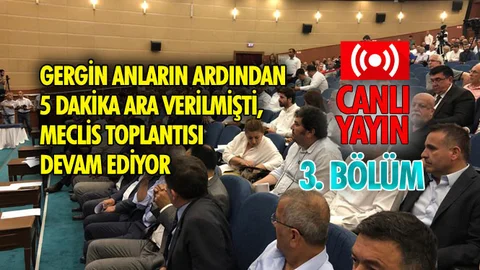CANLI YAYIN: Mersin Büyükşehir Belediyesi Meclis Toplantısı Devam Ediyor