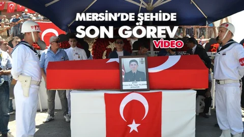 Şehit P.Uzm. Onb. Yaşar Yıldırım, Mersin Bozyazı'da Son Yolculuğuna Uğurlandı