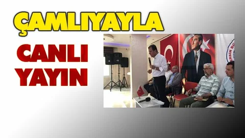 Canlı Yayın: Mersin Büyükşehir Belediyesi Çamlıyayla İftar Programı