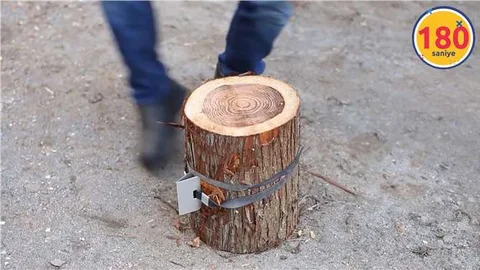 Odun Nasıl Kesilir, Birde Bunu İzleyin!