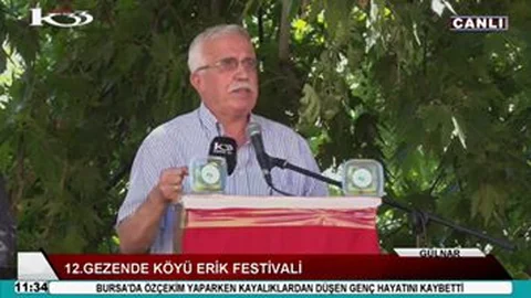 12.Gezende Köyü Erik Festivali (gülnar)